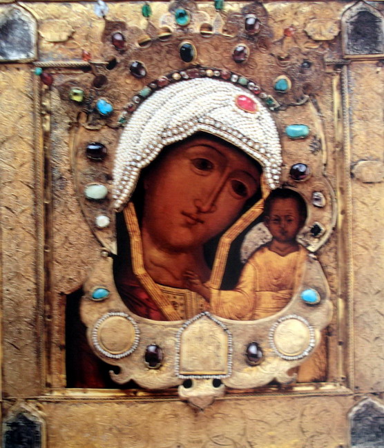 Богоматерь Казанская, Русская икона, XVII век