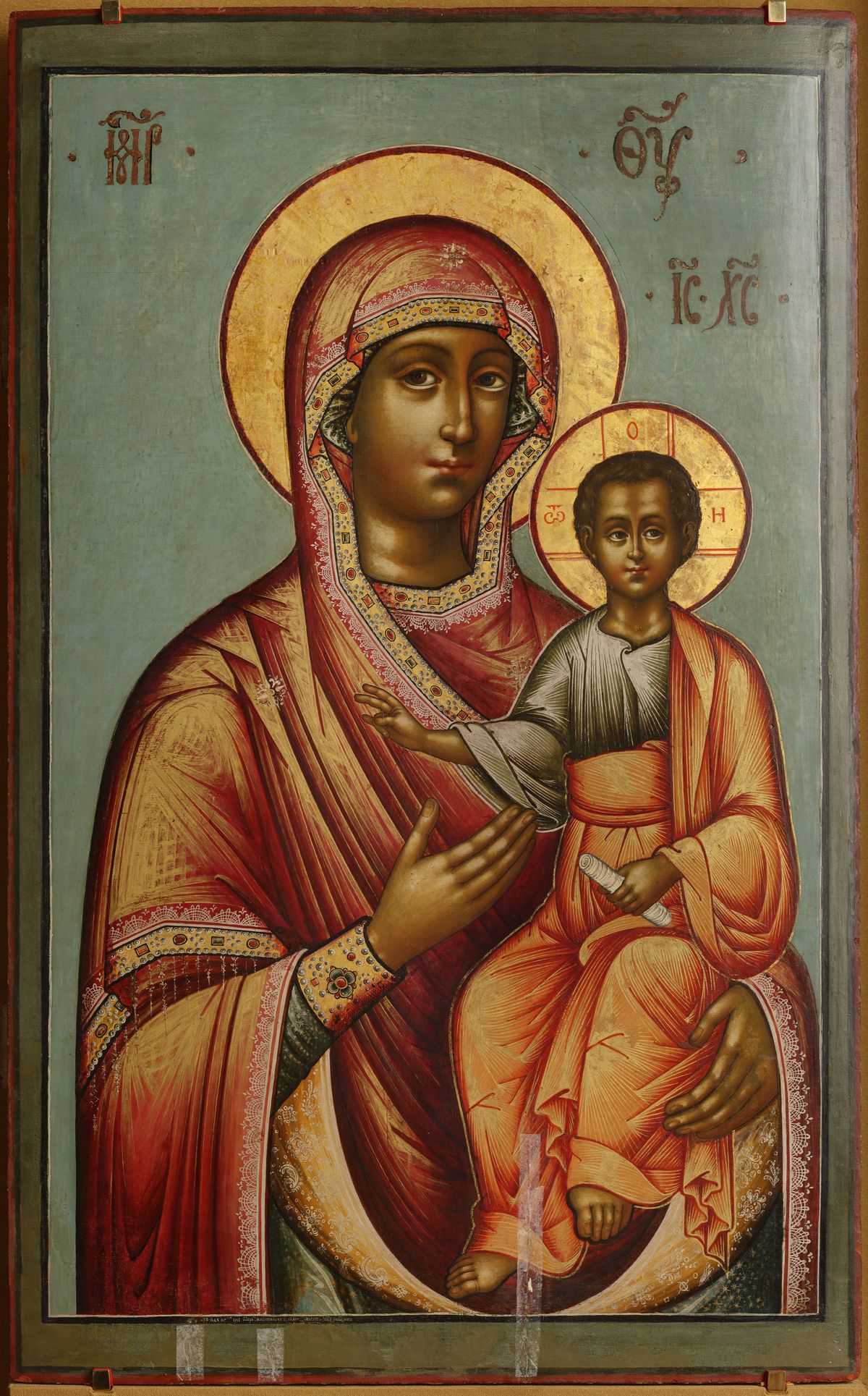 Богоматерь Смоленская, Русская икона, 1693 год