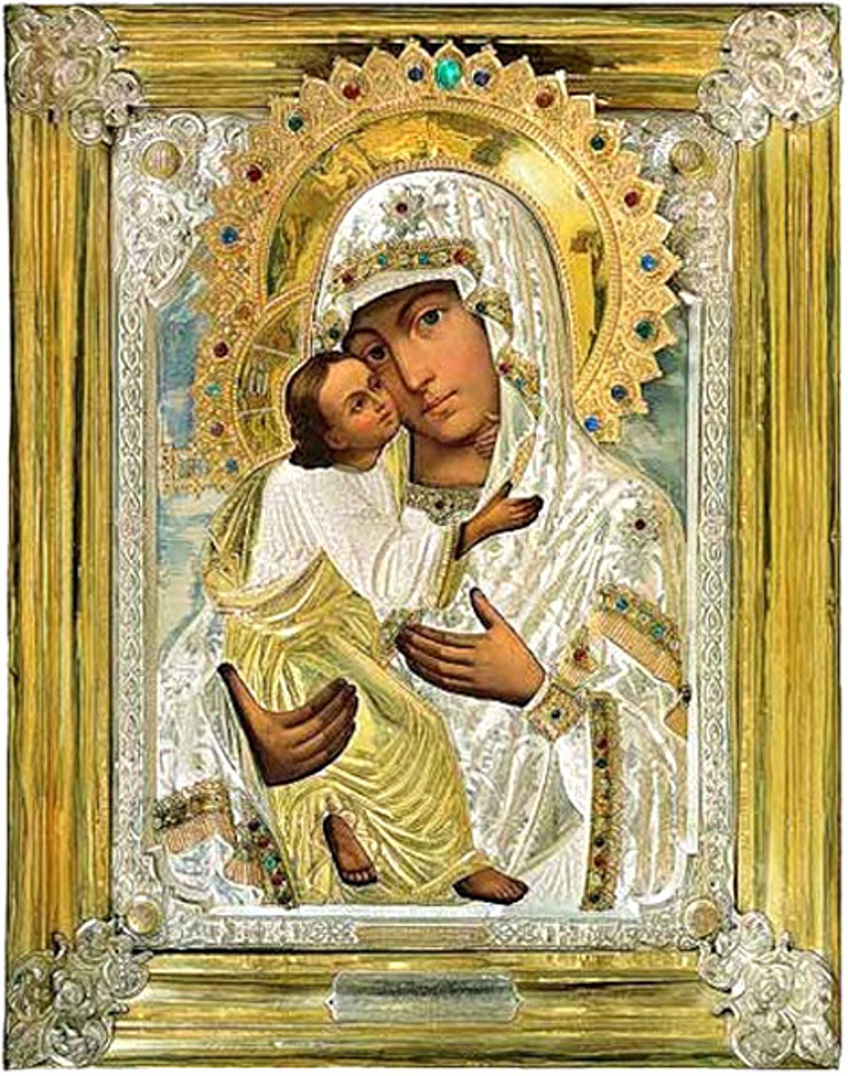 Богоматерь Умиление, Псково-Печерский образ, XVI век