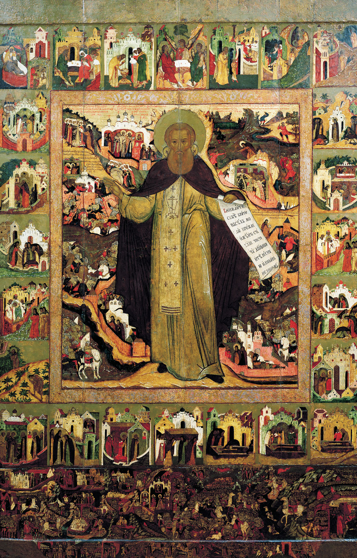 Преподобный Сергий Радонежский, Ярославль, XVII век